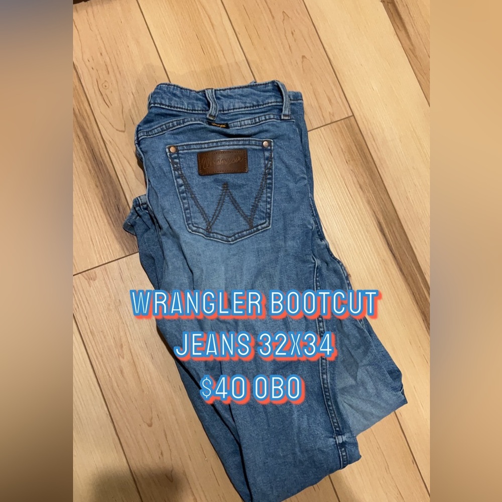 Wrangler 32/34 Bootcut Jeans
